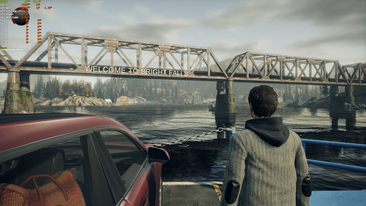 Alan Wake Remastered Ferry FoV maxed