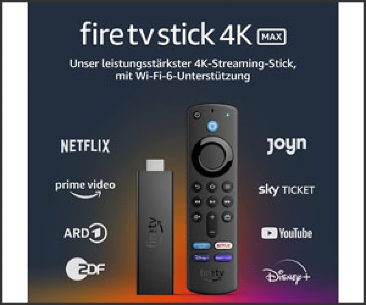 [15/10/2021] Bestseller: Der Streaming-Stick Fire TV Stick 4K Max gehört zu den meistverkauften Alexa-Geräten der ersten Black-Friday-Tage.