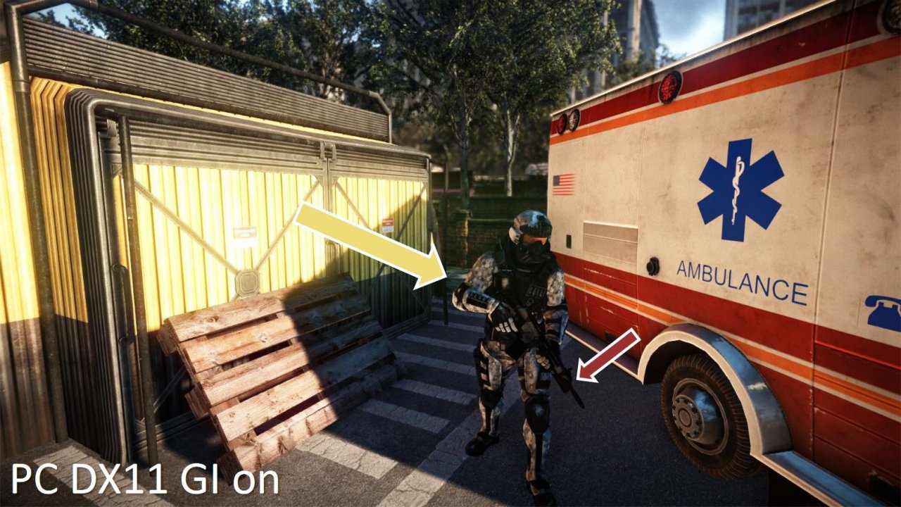 Crysis 2 Globale Beleuchtung (DX11) an