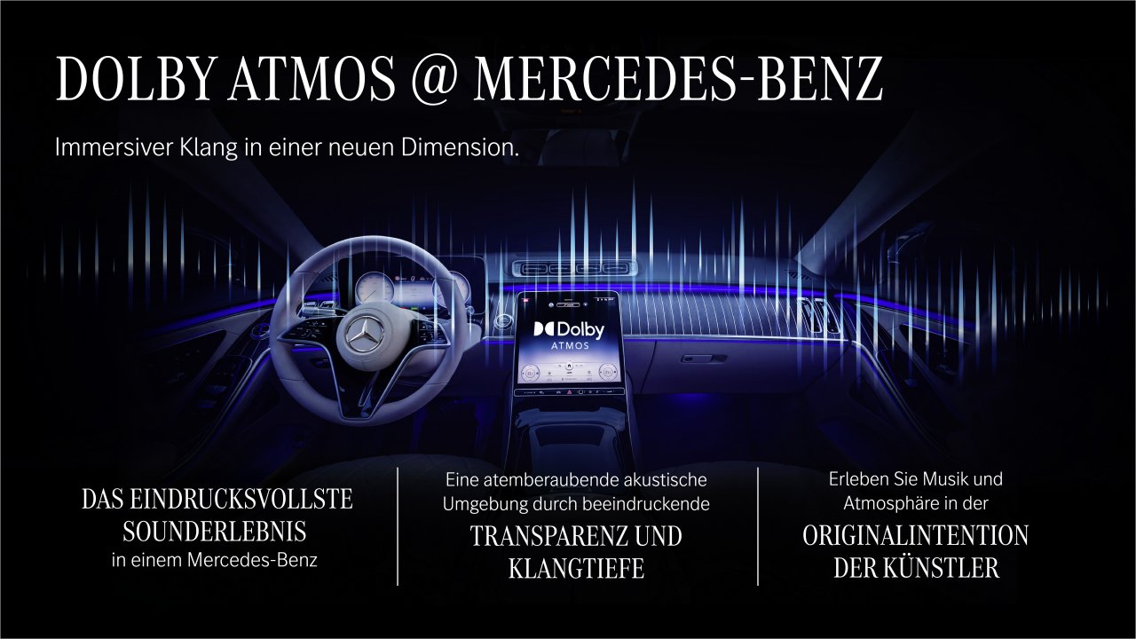 [29/10/2021] Dolby Atmos bei Mercedes-Benz