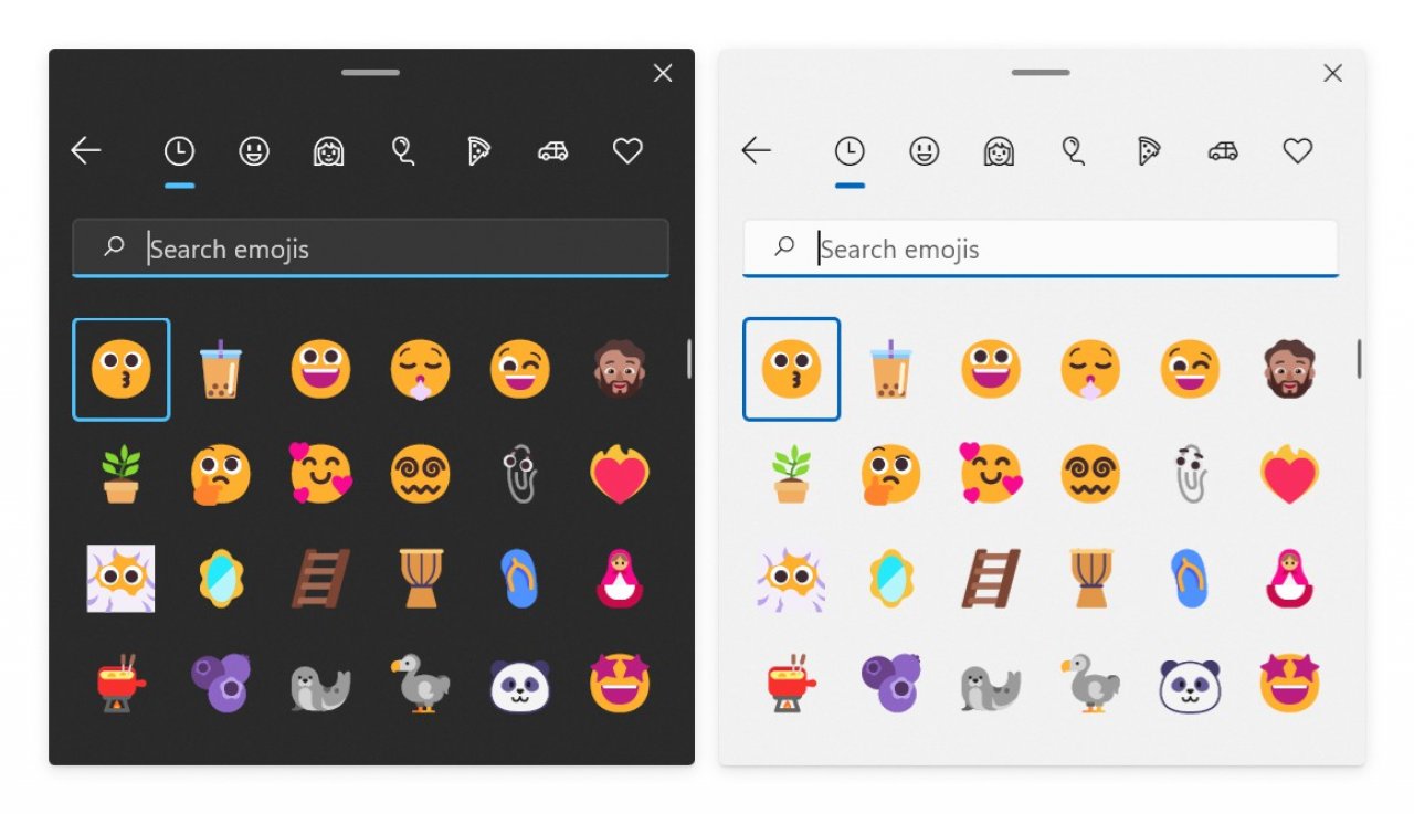 [15/10/2021] Neues Emoji-Panel.