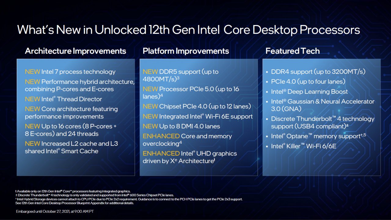 [27/10/2021] Alder Lake: Technische Daten zu Core i9-12900K, i7-12700K und i5-12600K (3)
