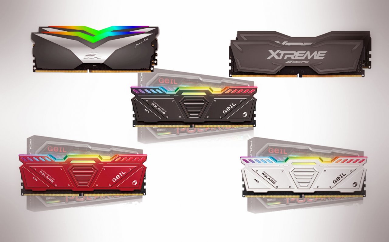[12/10/2021] DDR5-RAM: Polaris-RGB-Kits von Geil zum Verkauf - OCPC listet eigene Module