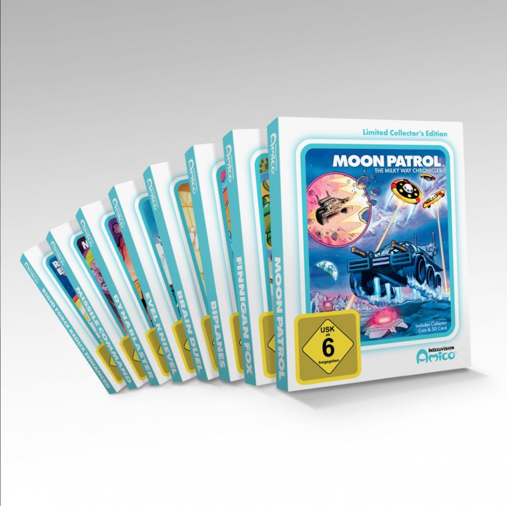 [11/10/2021] Spiele für die Intellivision Amico.