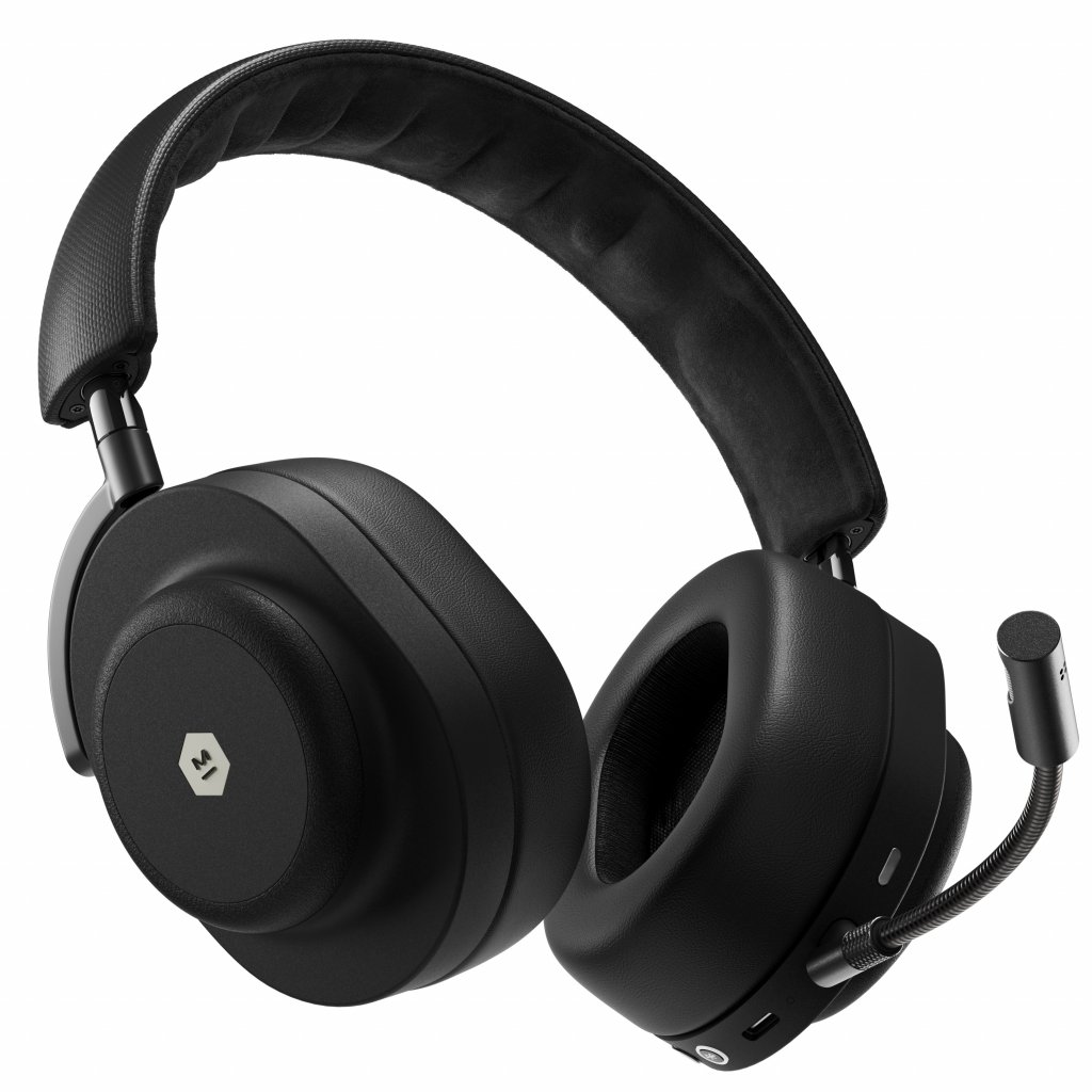 [26/10/2021] Master & Dynamic stellt eine neue Edition von kabellosen Gaming-Kopfhörern vor, die u. a. aus Lammleder und Alcantara-Mikrofaserstoff gefertigt sind. (2)