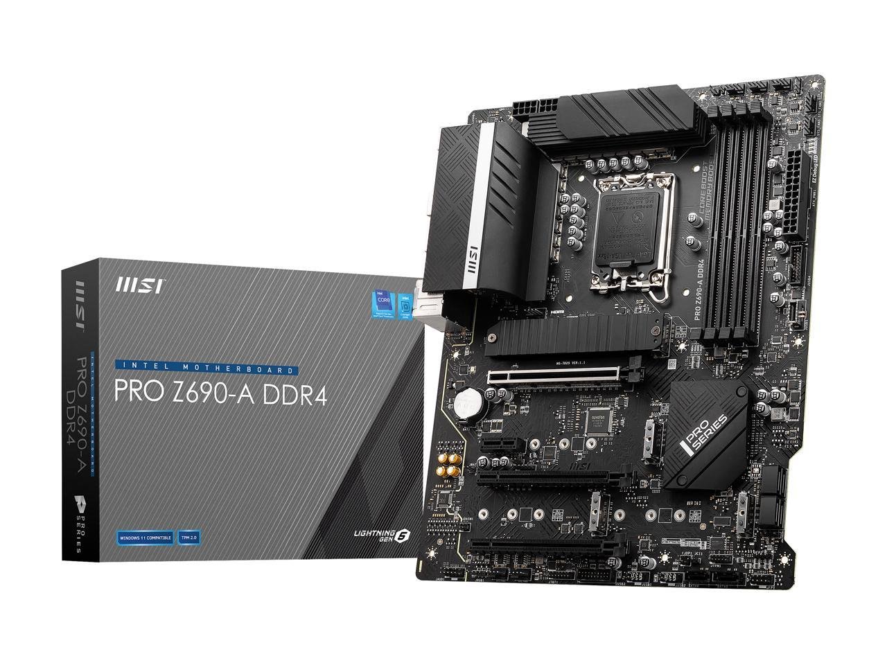 [25/10/2021] MSI Pro Z690-A DDR4