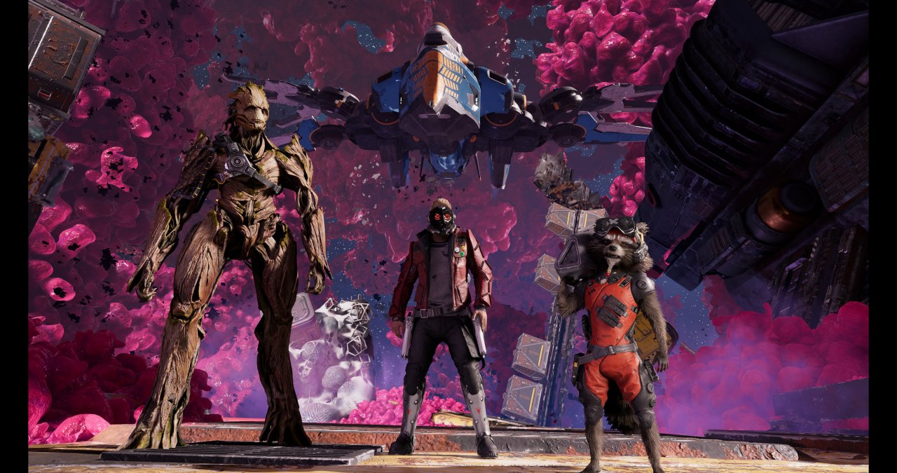 [27/10/2021] Guardians of the Galaxy im Techniktest (Bilder: 4K DCI, Raytracing maximal, DLSS Q mit Sharpening 20, Lanczos-downsampled @ 1440p) (4)