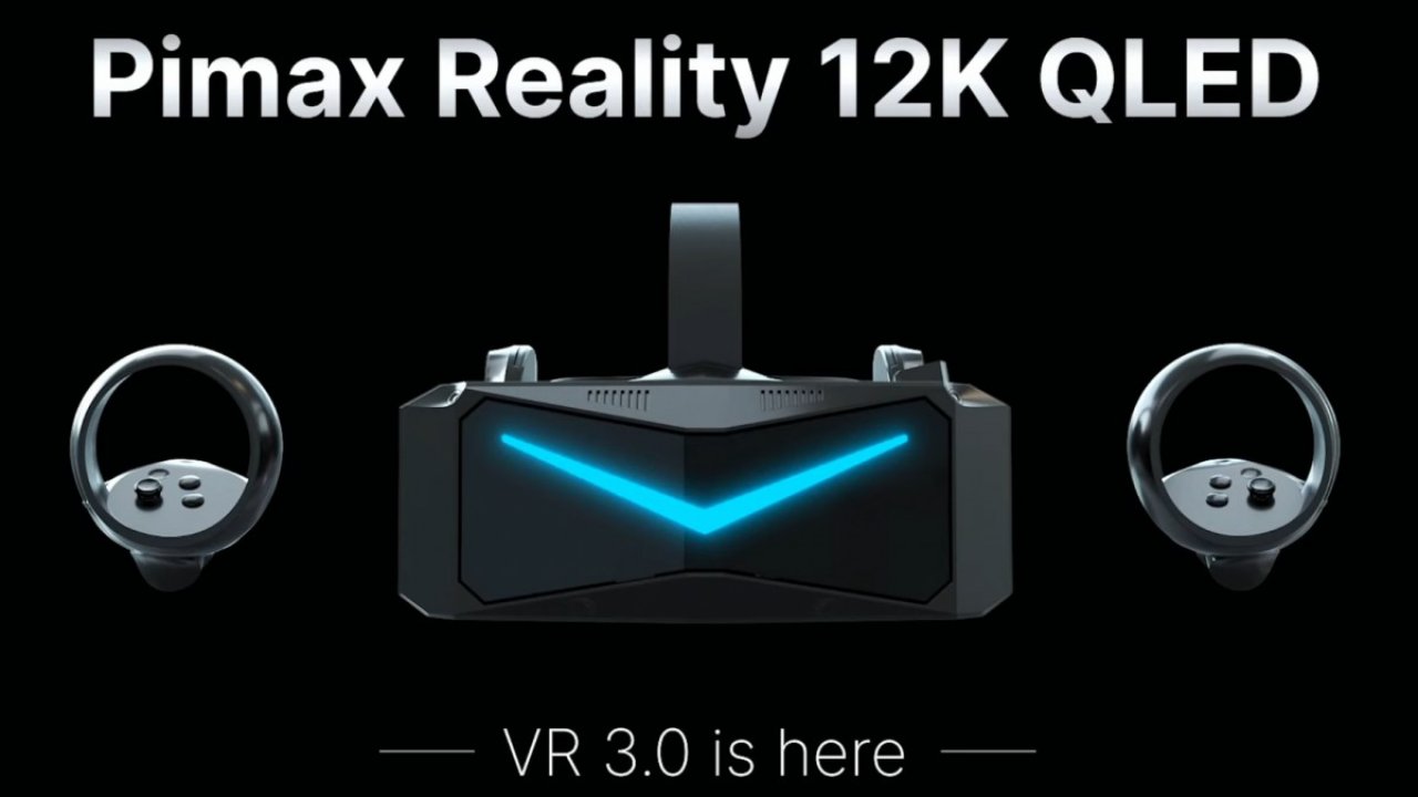 [27/10/2021] Pimax Reality 12K QLED: Neues High-End-Headset für VR kommt ab 2.399 USD