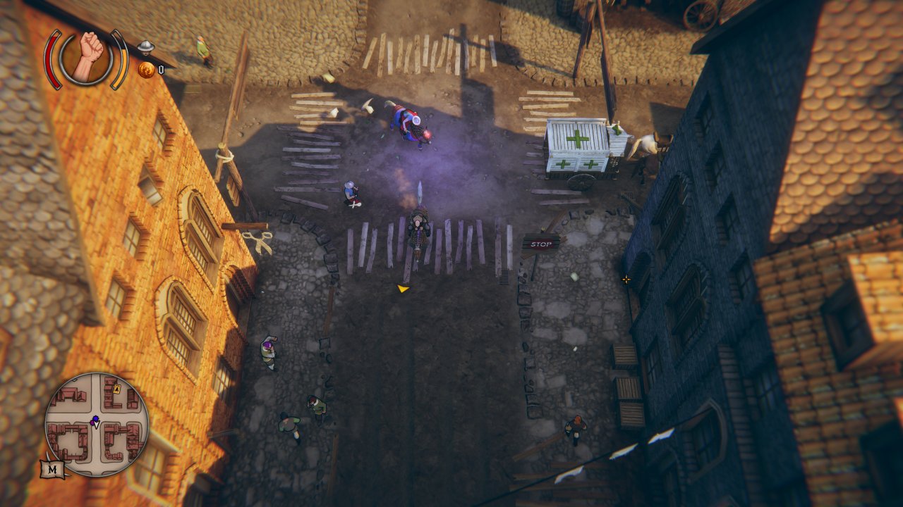 [11/10/2021] Rustler ist... total bescheuert. Und das ist auch beabsichtigt. Das Mittelalter-GTA-2 schlägt in eine ähnlich überzeichnete Kerbe wie schon Rockstar 1999.