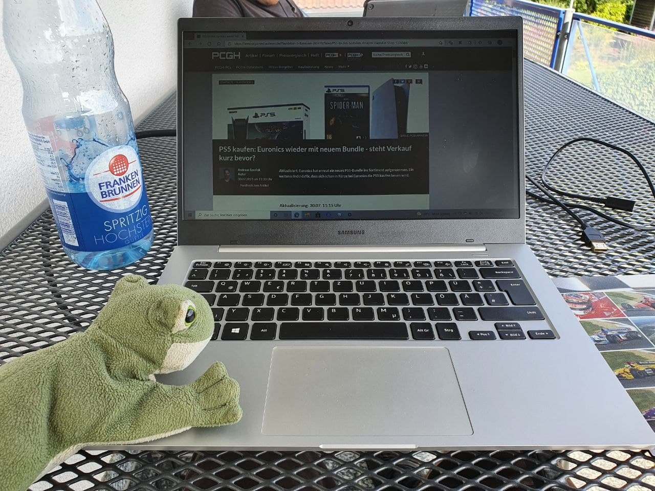 Samsung Galaxy Book Go.