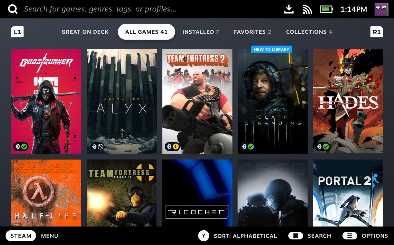 [19/10/2021] Valve verneinte die Frage während des Steam-Deck-Events, ob ein Interesse an exklusiven Spielen für das Steam Deck bestehe.