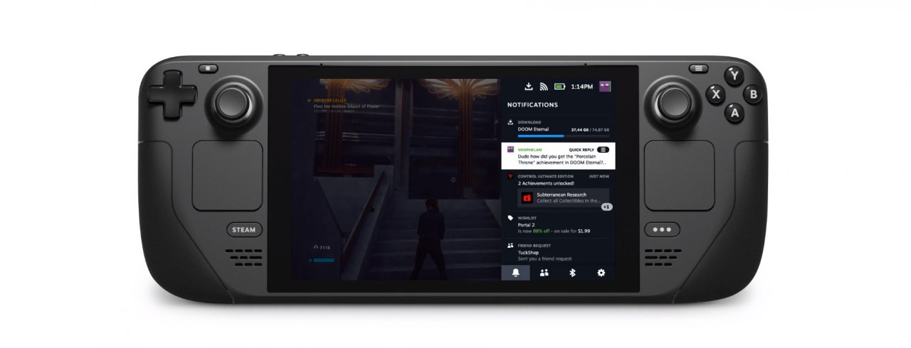 [17/10/2021] Steam Deck: Mehrere Gameplay-Videos des Handhelds veröffentlicht