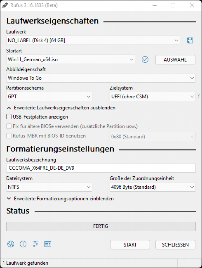 [11/10/2021] Windows 11 To Go