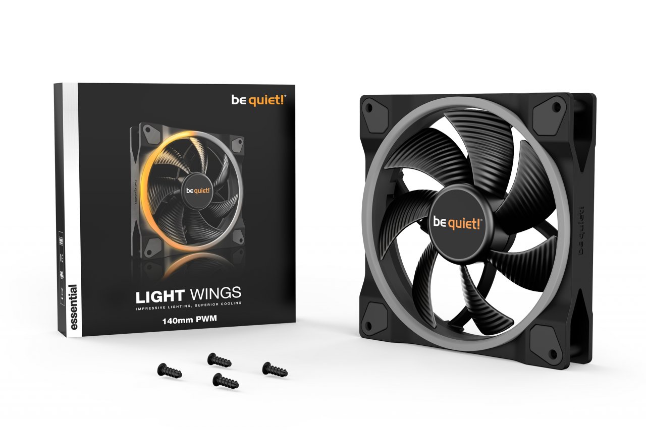 [09/11/2021] Light Wings: Be Quiet präsentiert seine ersten ARGB-Lüfter (4)