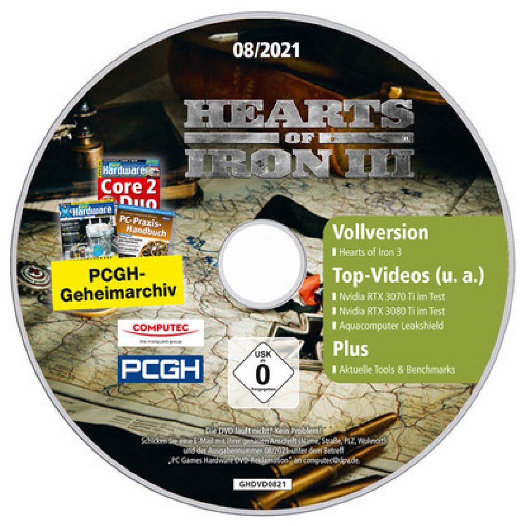 [10/11/2021] PCGH-Geheimarchiv 2021:&nbsp;Knapp 8.200 Seiten PCGH-Geschichte als PDF auf DVD &nbsp;