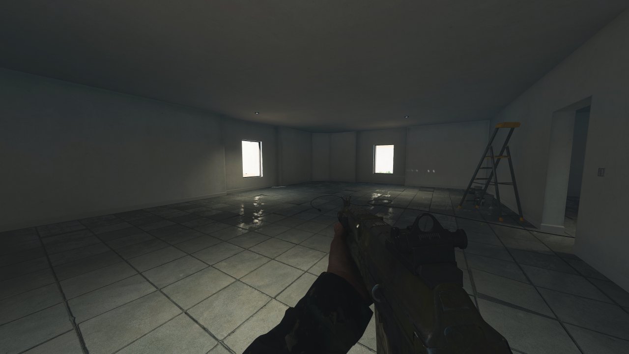 Battlefield 2042 - Battlefield 2042 - Die allermeisten Innenräume sind karg, wirken ausgesprochen steril und sind nur mäßig überzeugend ausgeleuchtet.