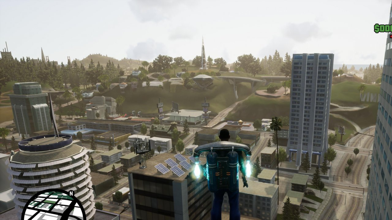Das LOD bleibt auch mit Update 1.03 ein grundlegendes Problem, bei dem auch sehr nahe Objekte niedriger aufgelöst werden, als im Original.