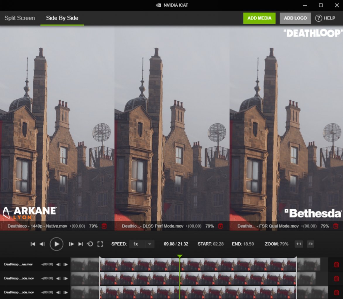 Nvidia ICAT: Side By Side