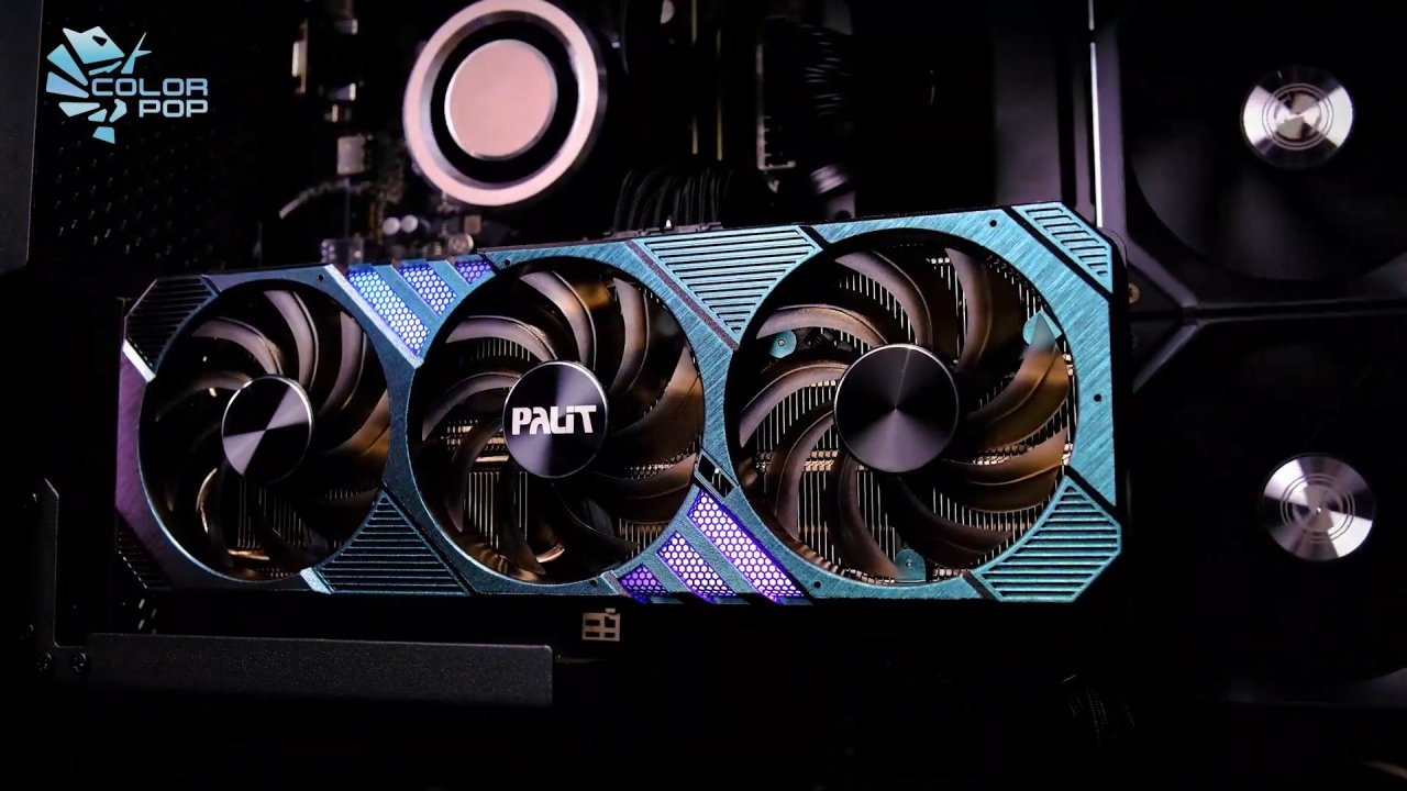 [29/11/2021] Geforce RTX 3060 Ti: Palit Color Pop nach Art eines Chamäleons (3)