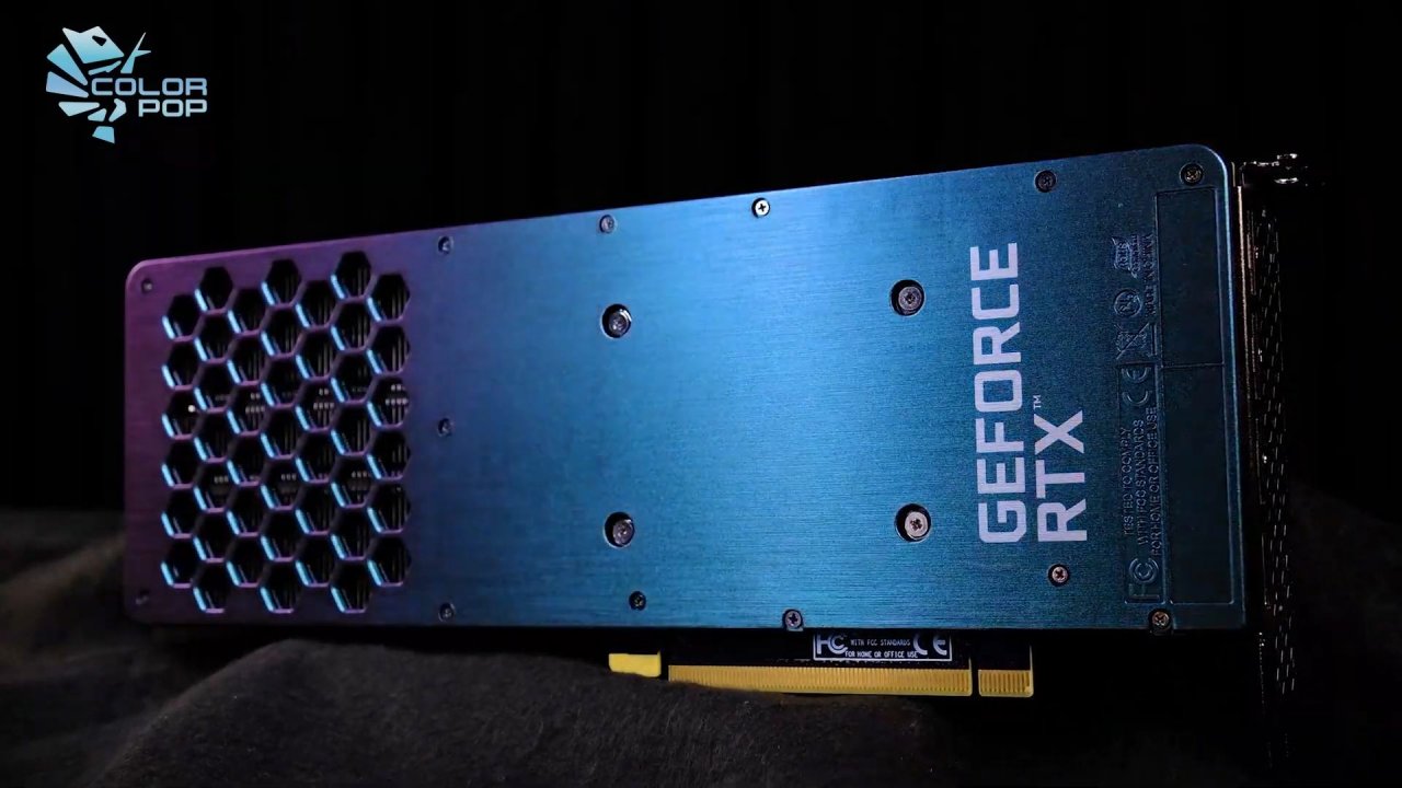 [29/11/2021] Geforce RTX 3060 Ti: Palit Color Pop nach Art eines Chamäleons (4)