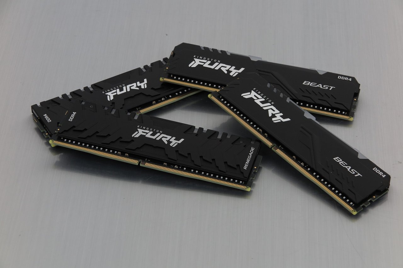 [21/12/2021] Kingston Fury Beast RGB KF436C18BBAK2/64 & Kingston Fury Renegade RGB KF436C16RB1AK2/32