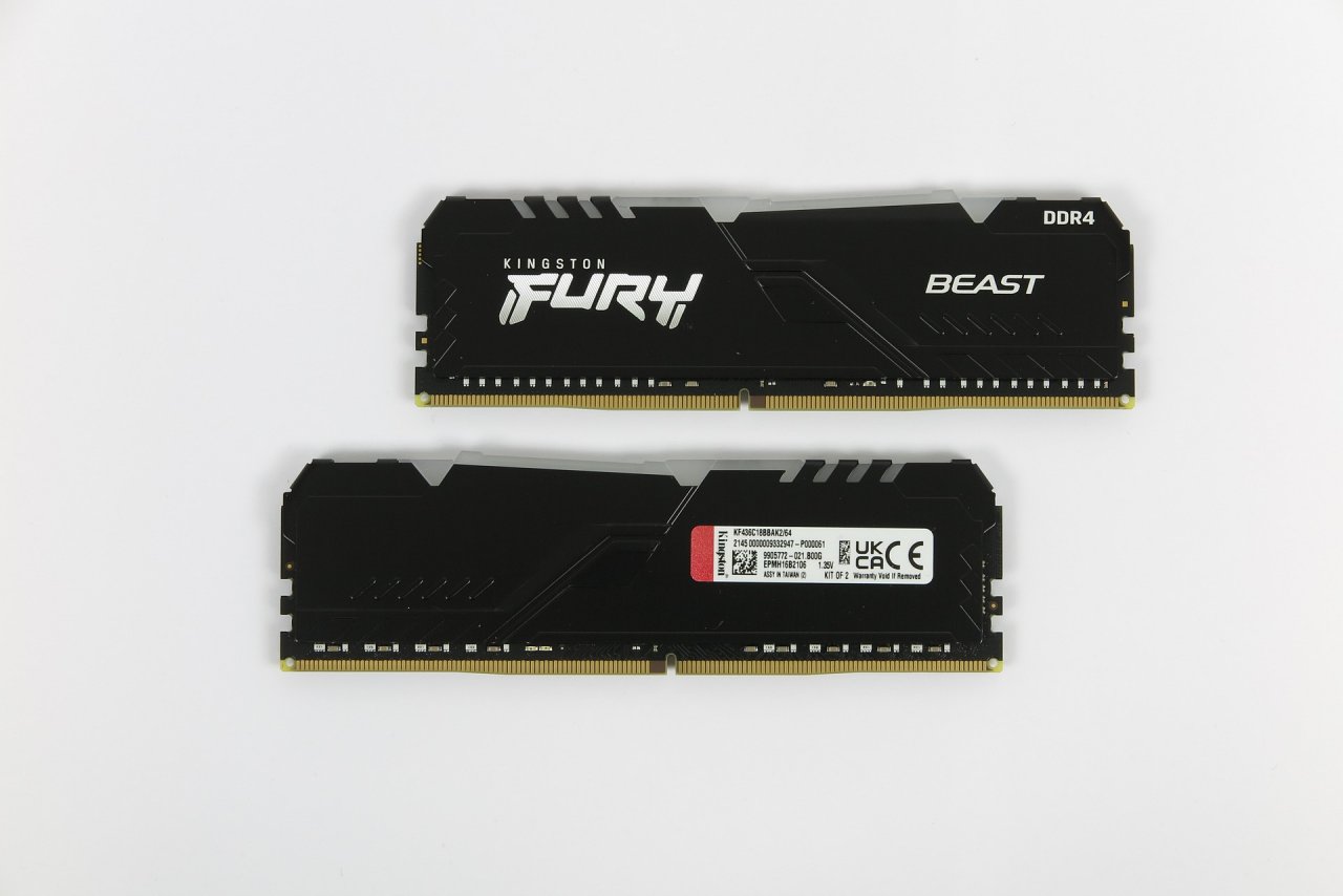 [21/12/2021] Kingston Fury Beast RGB KF436C18BBAK2/64