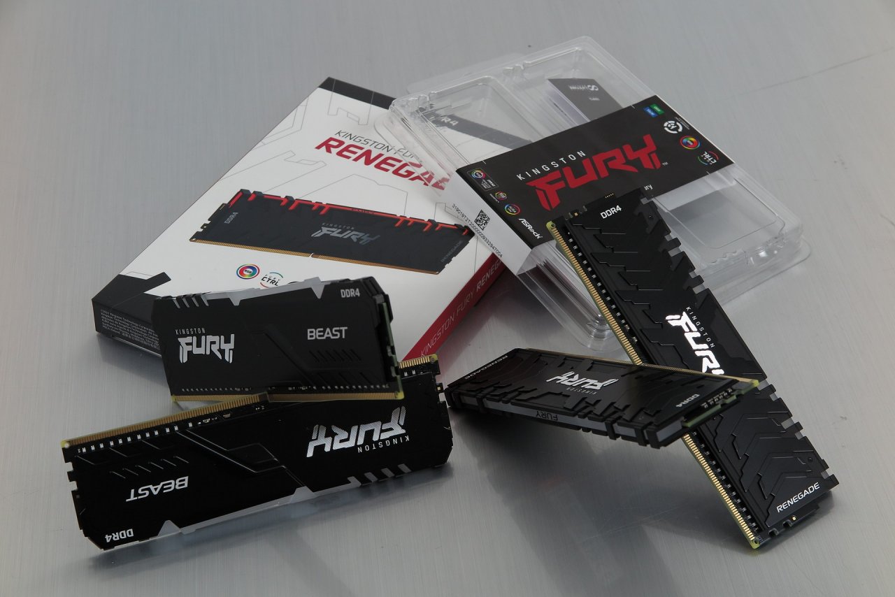 [21/12/2021] Kingston Fury Beast RGB KF436C18BBAK2/64 & Kingston Fury Renegade RGB KF436C16RB1AK2/32