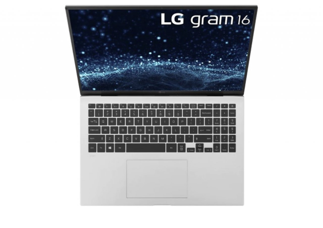 LG Gram 16 2021 Edition: Tastatur.