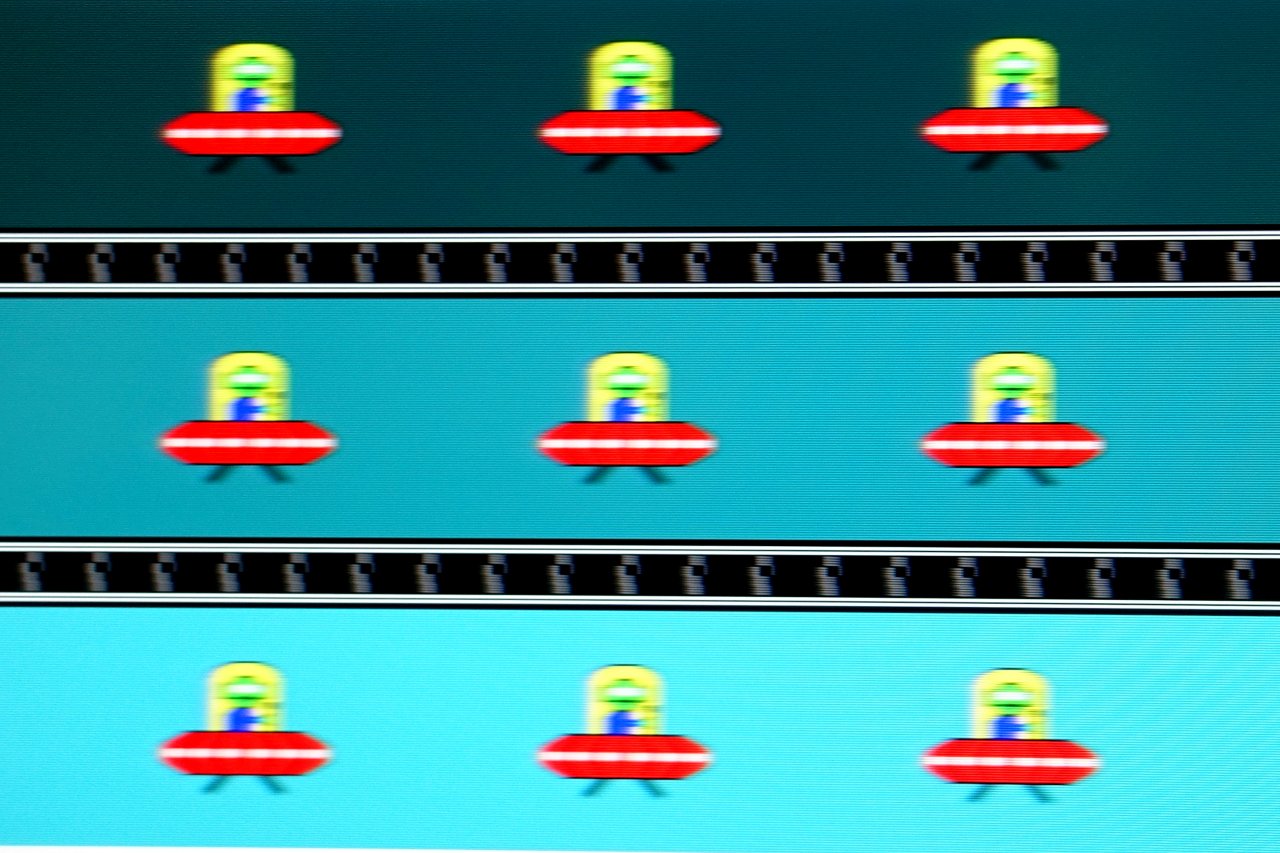 [15/12/2021] Unser Testufo-Beweisfoto bestätigt: Die Pixel des IPS-Panels reagieren sehr schnell.