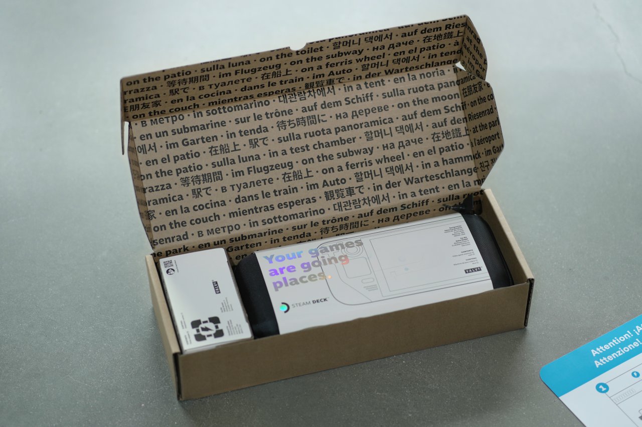 [03/12/2021] Steam Deck: Produktion steht vor der Finalisierung, Verpackung enthülllt (3)