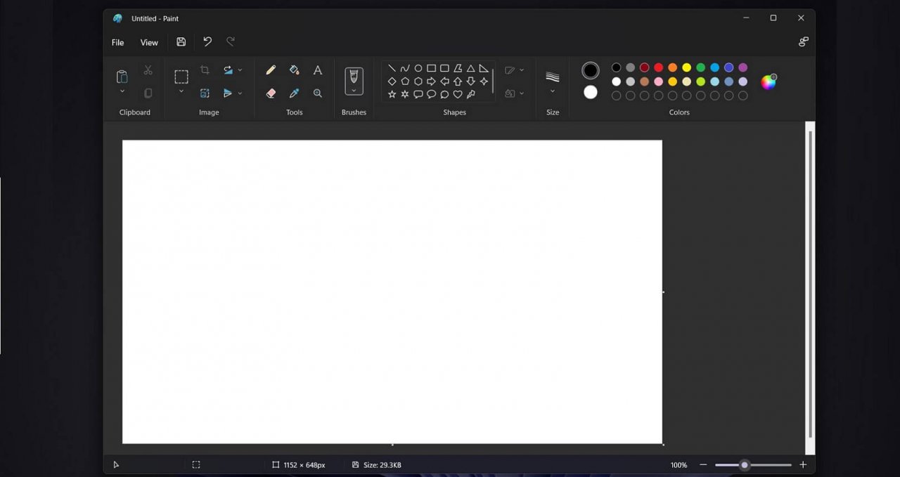 [25/12/2021] Paint in Windows 11