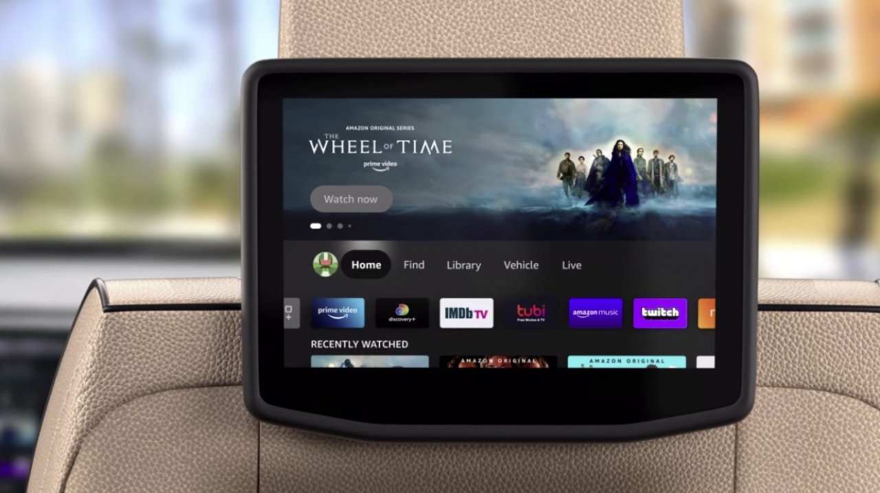 [07/01/2022] Amazon Fire TV Touchscreen am Autositz bei Ford und in Stellantis-Fahrzeugen, also z. B. bei Opel, Jeep & Co.