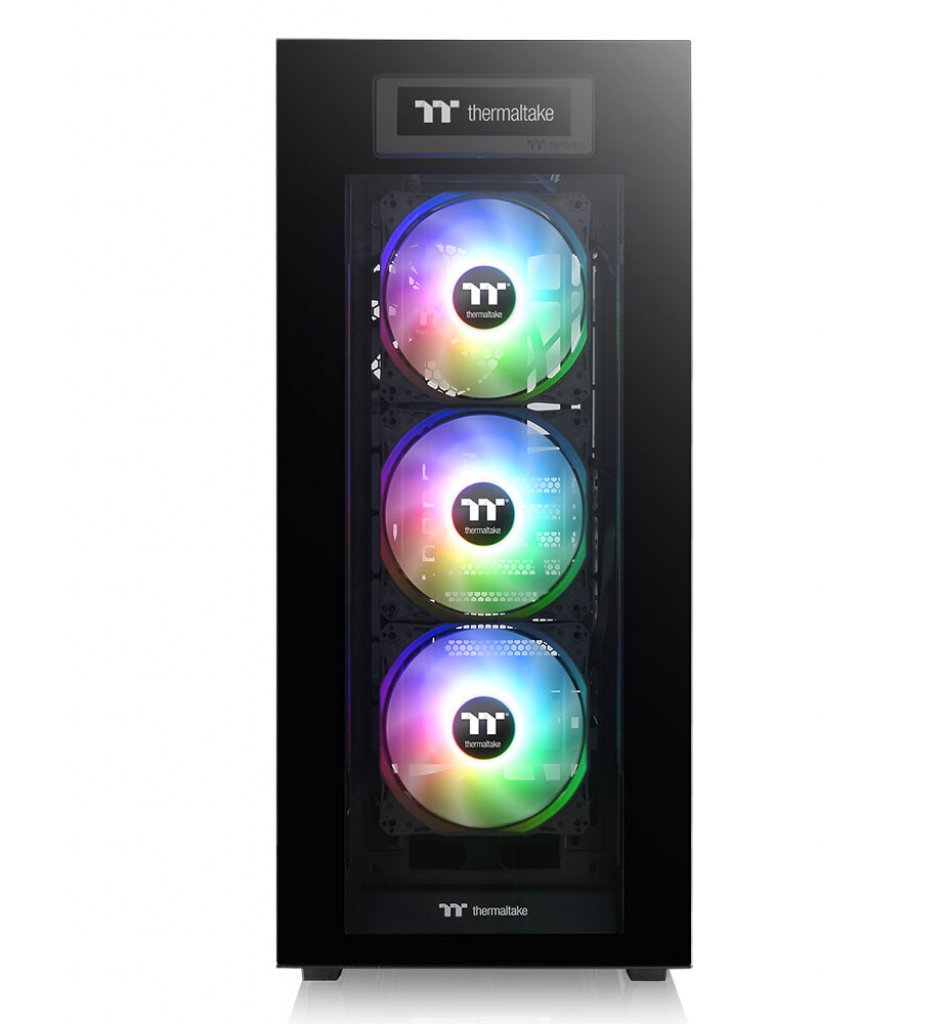 [04/01/2022] Im Rahmen der Thermaltake Expo 2022 stellt der Hersteller für Gehäuse, Kühler und Gaming-Peripherie den Divider 500 TG Ultra mit LCD-Bildschirm vor. (1)