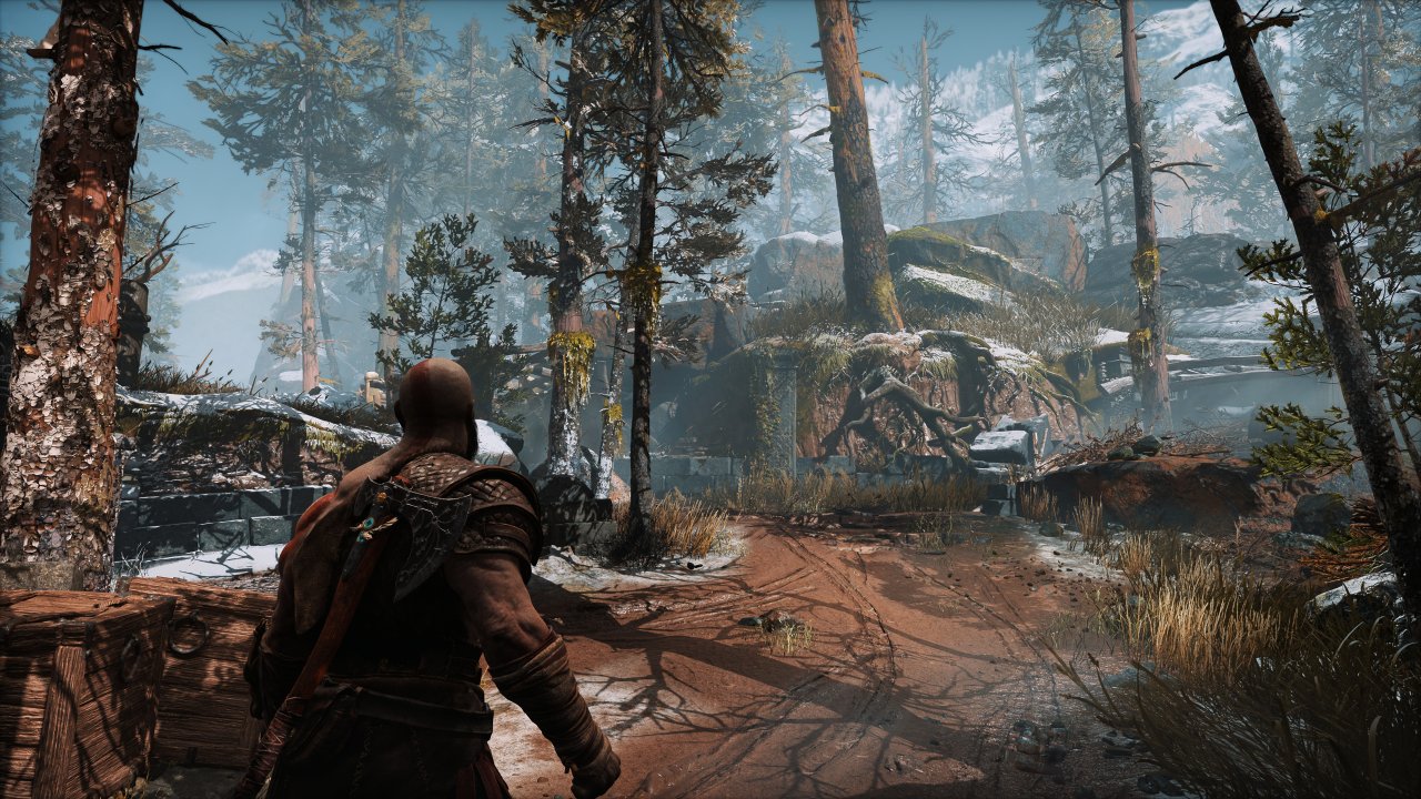 God of War - Upsampling - 13 - 4K DLSS Performance (50 % Skalierung ~1080p)