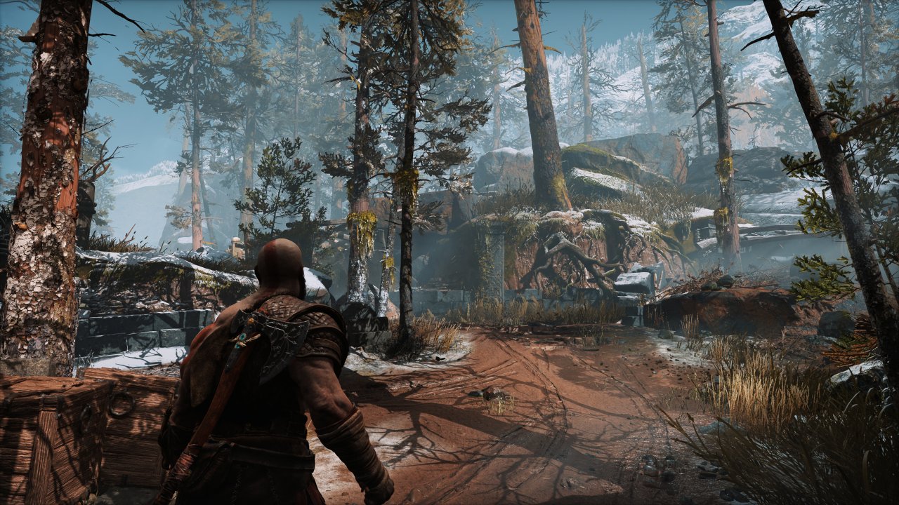 [14/01/2022] God of War - Upsampling - 13 - 4K DLSS Ultra-Performance (33,3 % Skalierung ~720p)