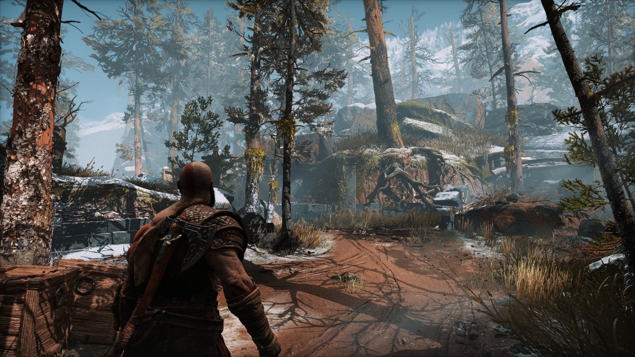 God of War - Upsampling - 21 - 4K FSR Ultra Quality (77 % Skalierung, ~1662p)