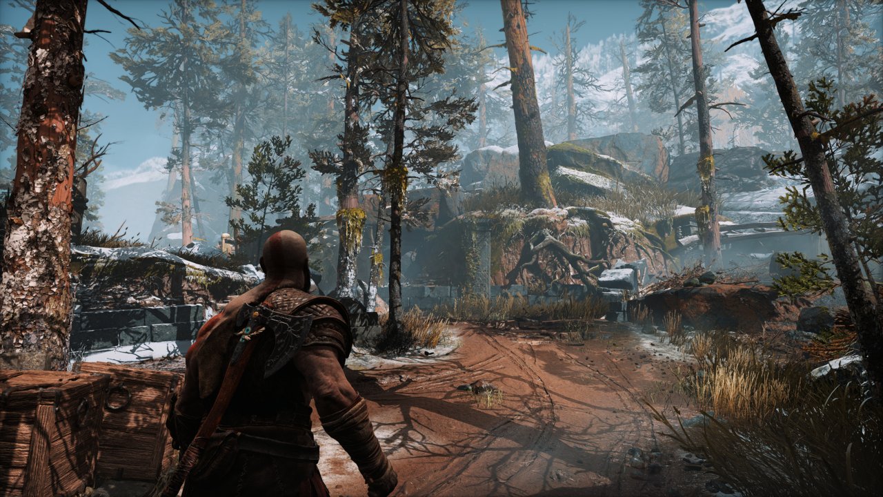 God of War - Upsampling - 24 - 4K FSR Performance (50 % Skalierung, ~1080p)