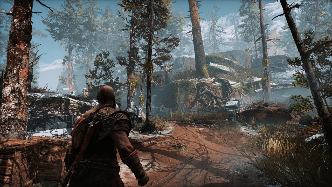 God of War - Upsampling - 24 - 4K TAA-Upsamling (65 % Skalierung, ~1404p)