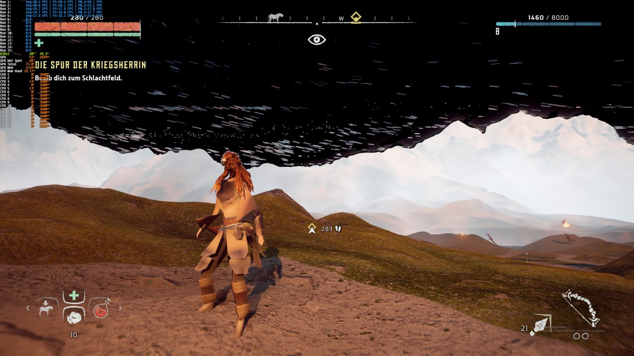 [18/01/2022] Horizon Zero Dawn: Radeon RX 6500 XT Ultra HD VRAM Overload.