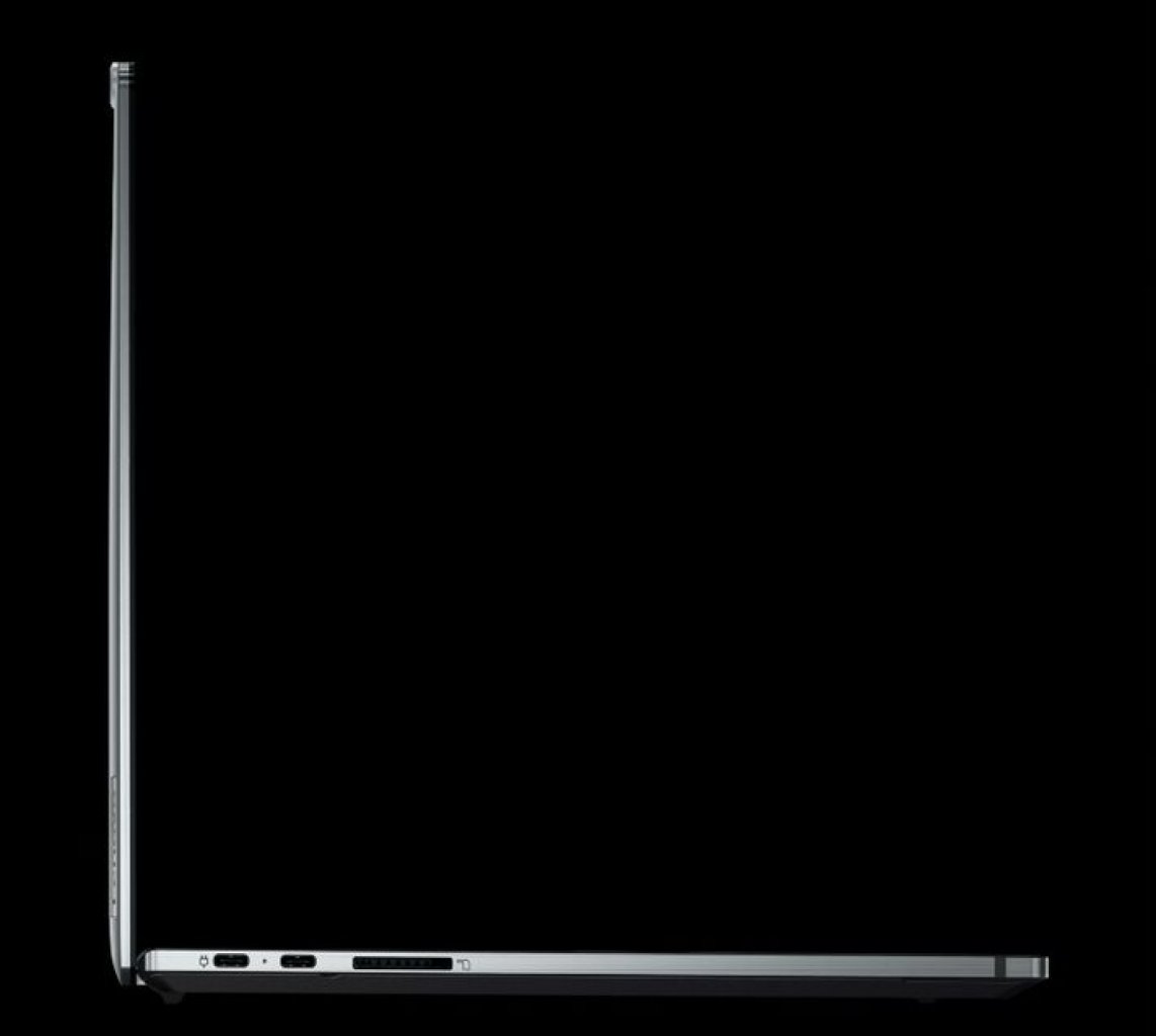 [05/01/2022] Lenovo Thinkpad Z16 Ports linke Seite mit USB-C 4.0 und SD Speicherkartenleser