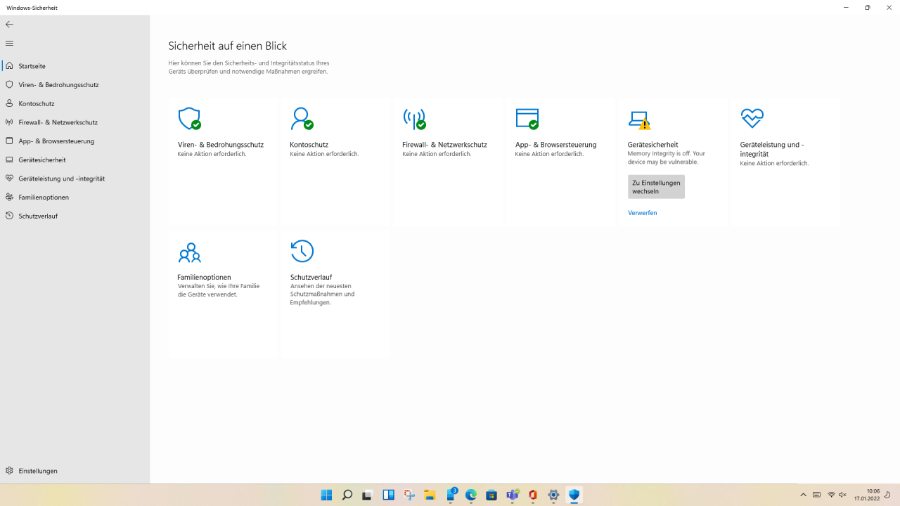 [17/01/2022] Microsoft Windows Defender