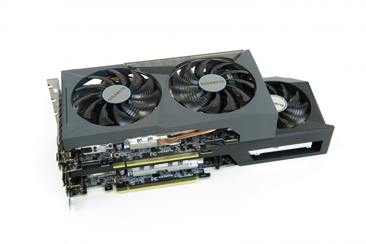 Nvidia Geforce RTX 3050 8GB Test Review Custom Designs: Gainward und Gigabyte 8.