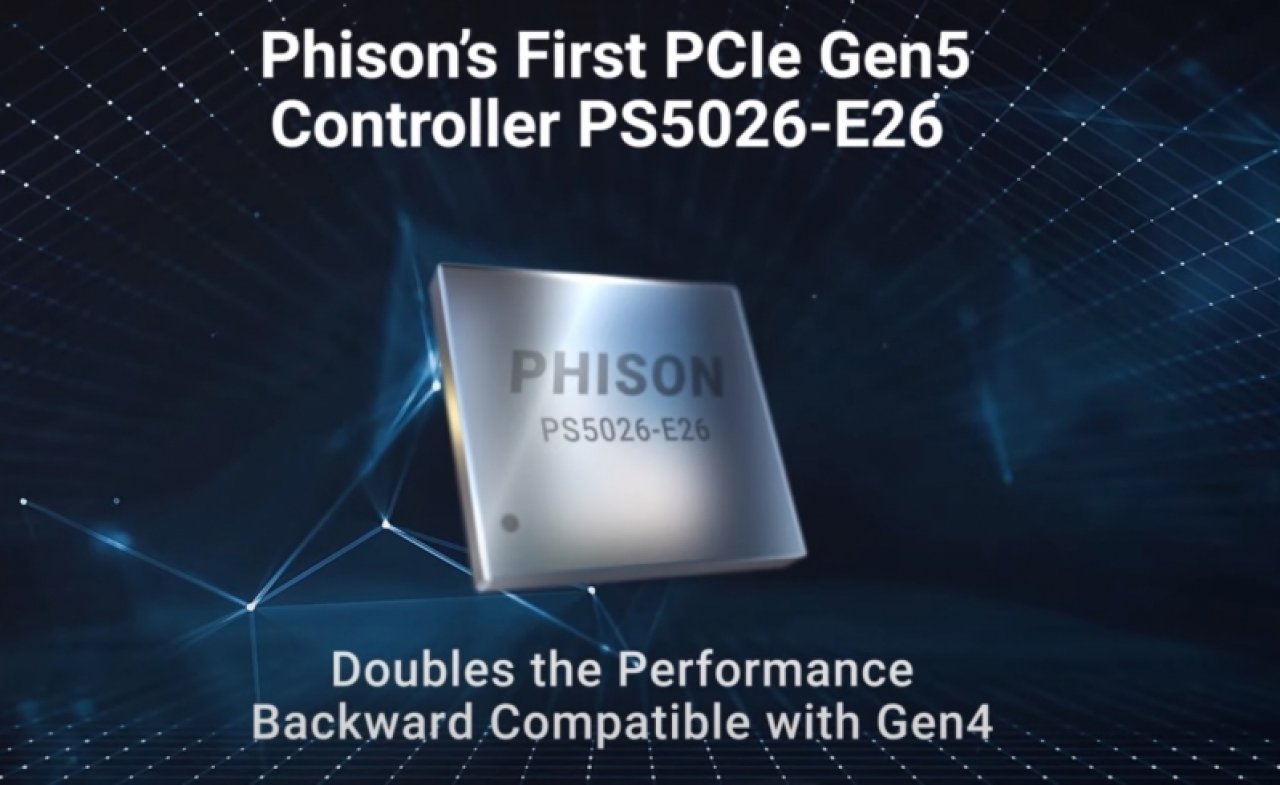 [04/01/2022] SSDs: Phison zeigt ersten PCI-Express-5.0-Controller zur CES 2022 (1)