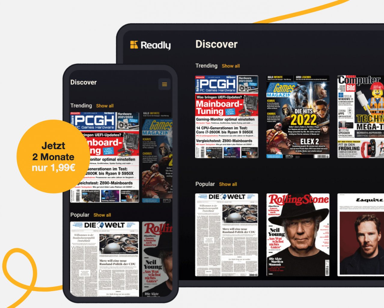 [28/01/2022] 5.000 Magazine & Zeitungen in 1 App: 