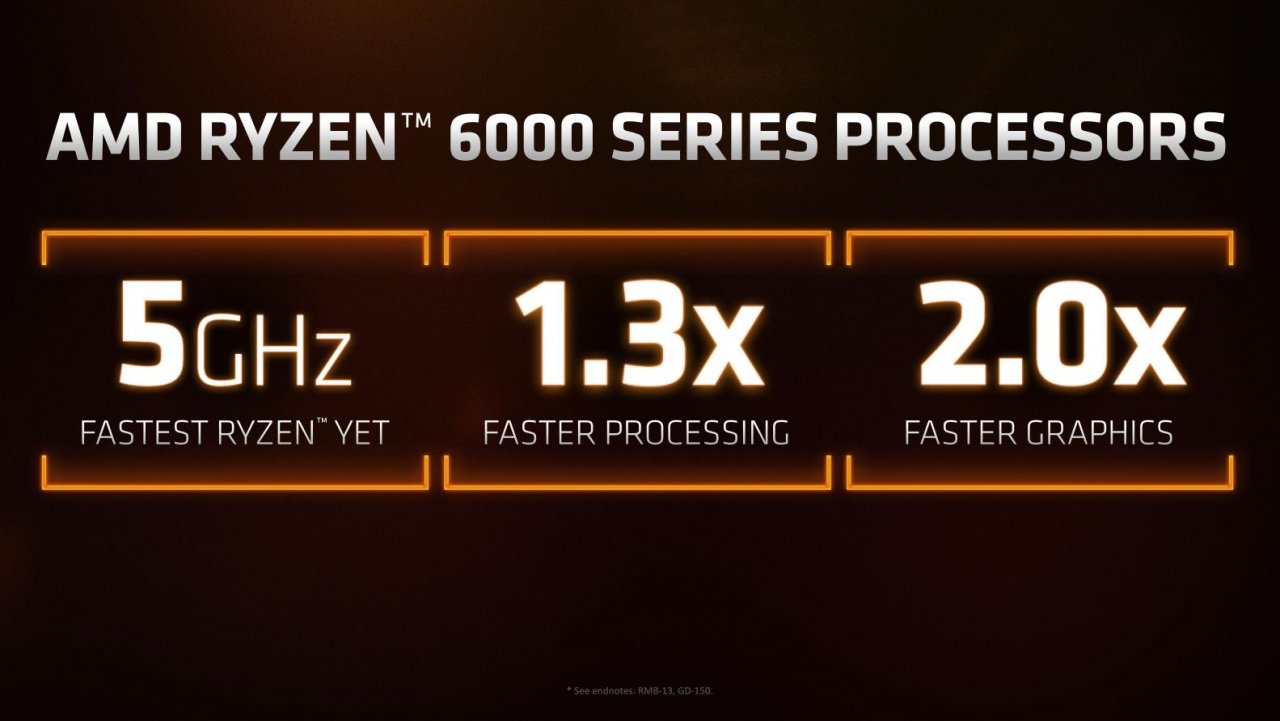 [05/01/2022] Ryzen 6000: AMD verteilt Seitenhieb gegen Intel, Spezifikationen offiziell (2)