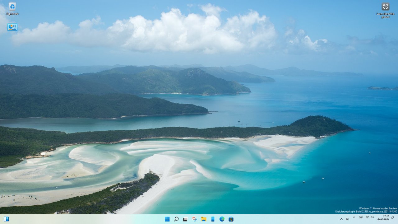 [20/01/2022] Windows 11 Insider Preview 22538