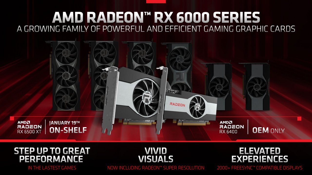 [19/01/2022] AMD Radeon RX 6500 XT Test Review: AMD-Präsentation (16)