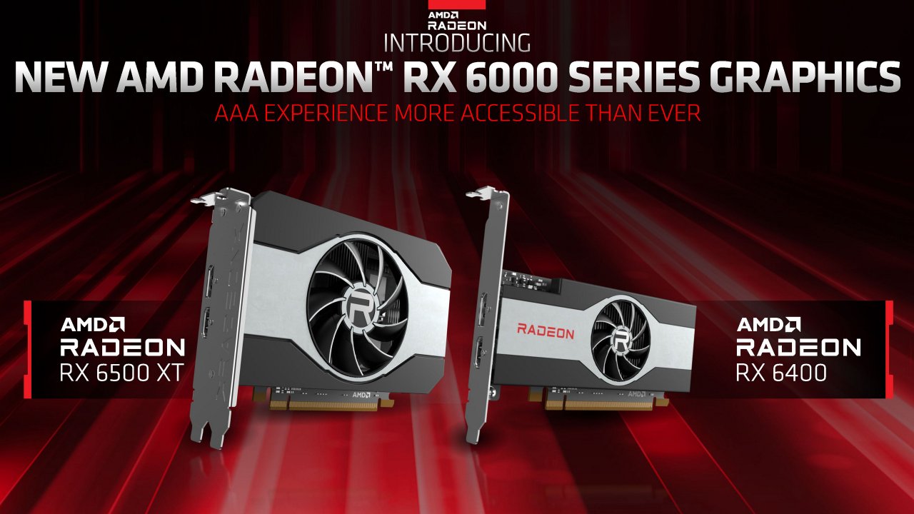 [19/01/2022] AMD Radeon RX 6500 XT Test Review: AMD-Präsentation (3)