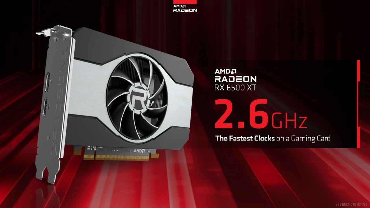 [19/01/2022] AMD Radeon RX 6500 XT Test Review: AMD-Präsentation (5)