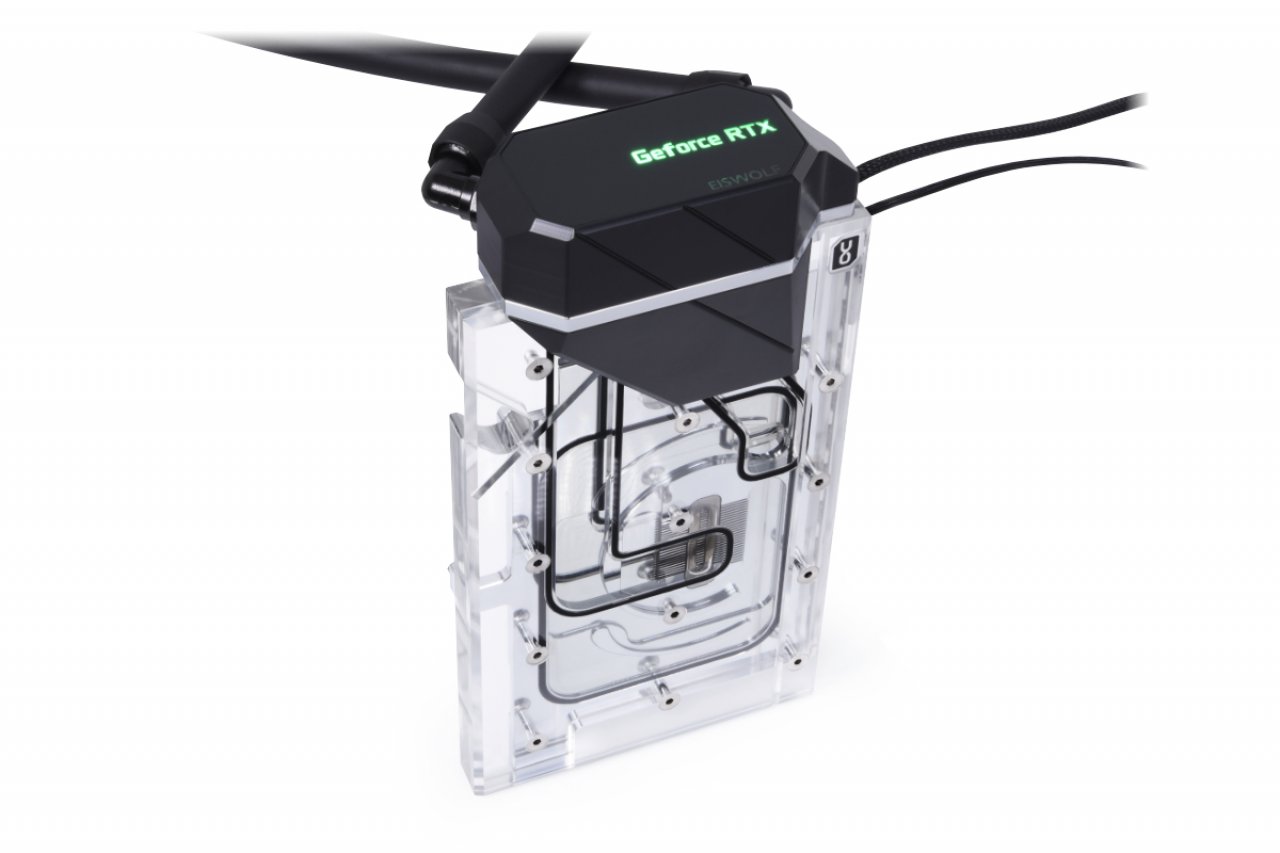 [17/02/2022] Für die Geforce RTX 3090 Founders Edition hat der Hersteller Alphacool den Eiswolf-2-AiO-Wasserkühler vorgestellt. (1)